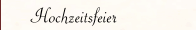Hochzeitsfeier